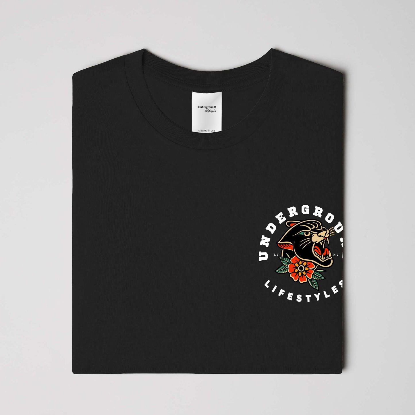 Panther Tee (Black)