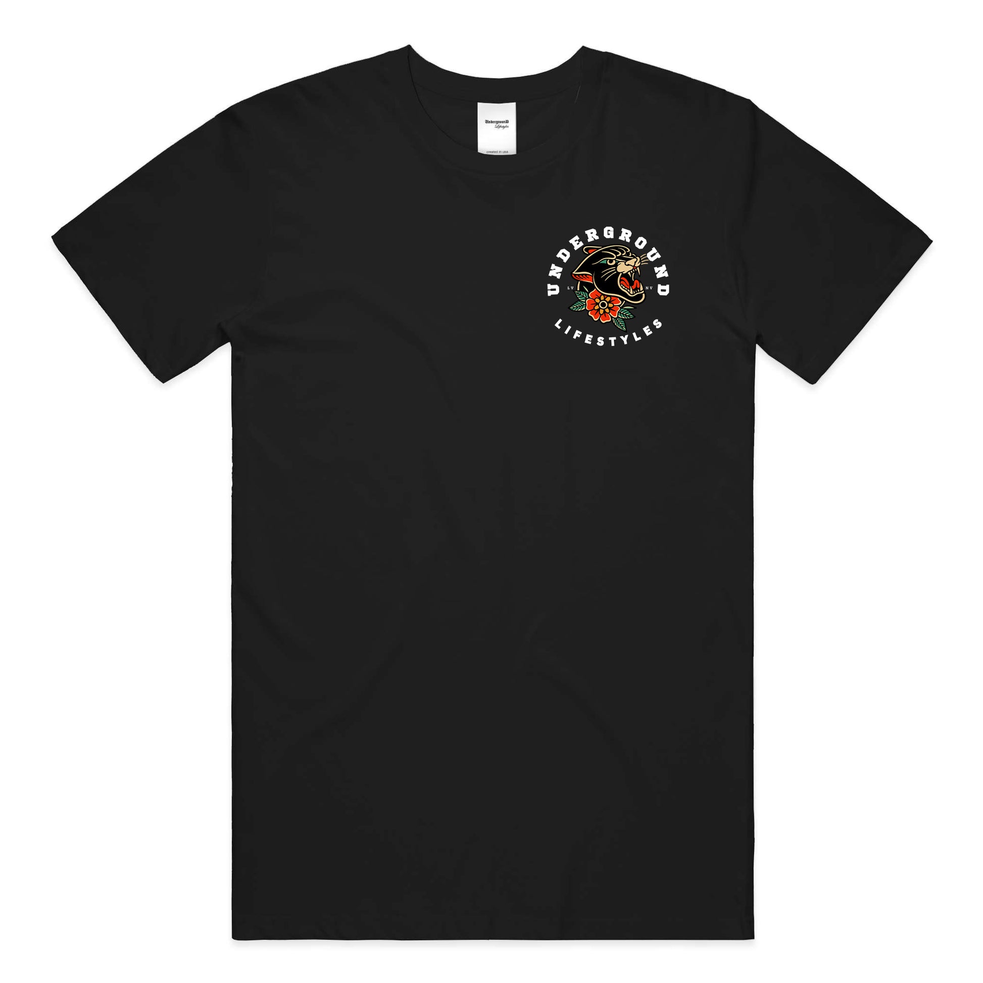Panther Tee (Black)