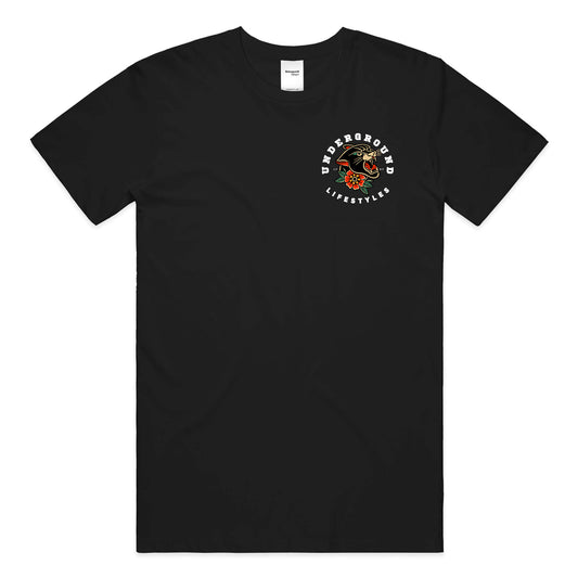 Panther Tee (Black)