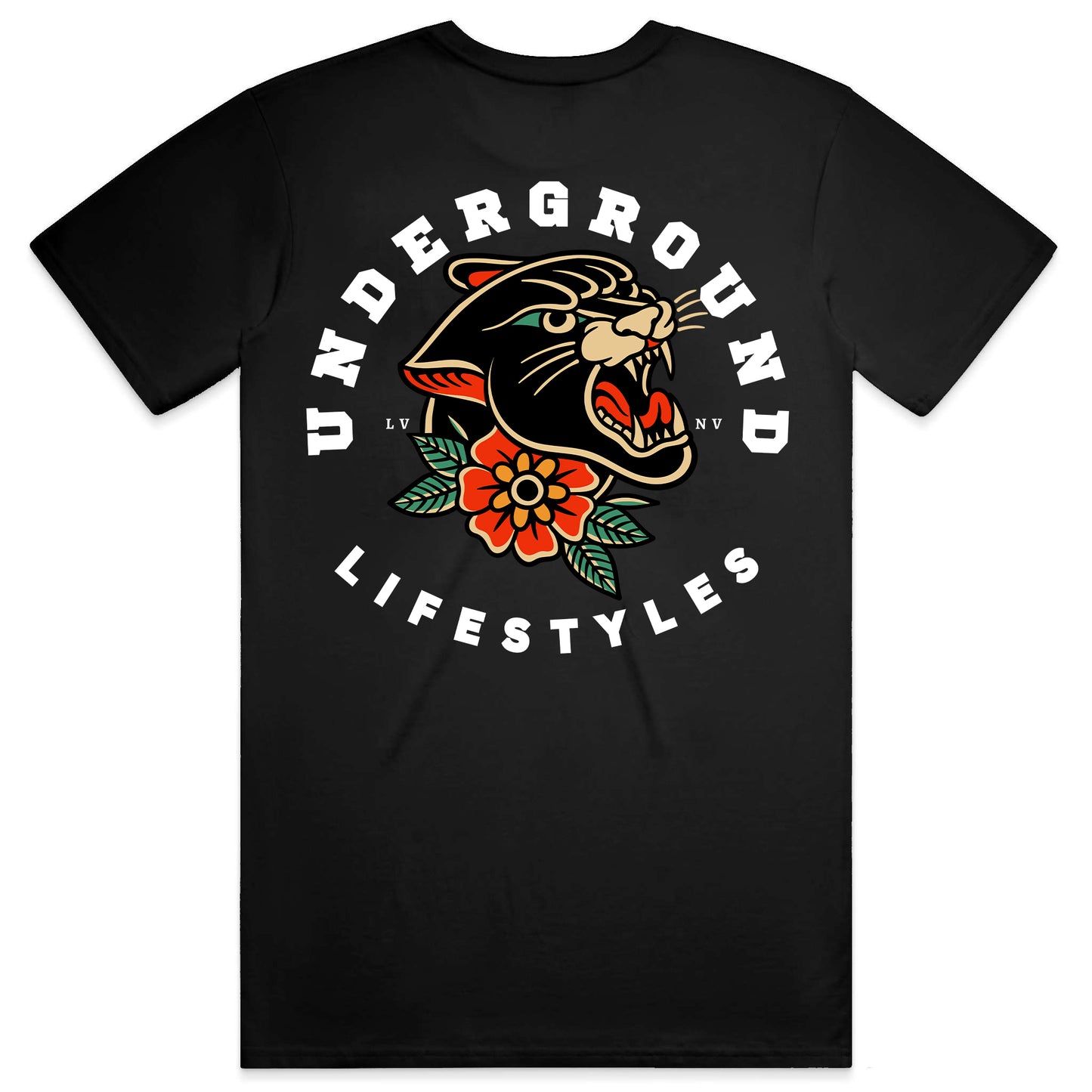 Panther Tee (Black)