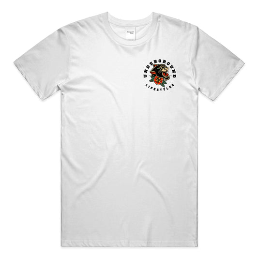 Panther Tee (White)