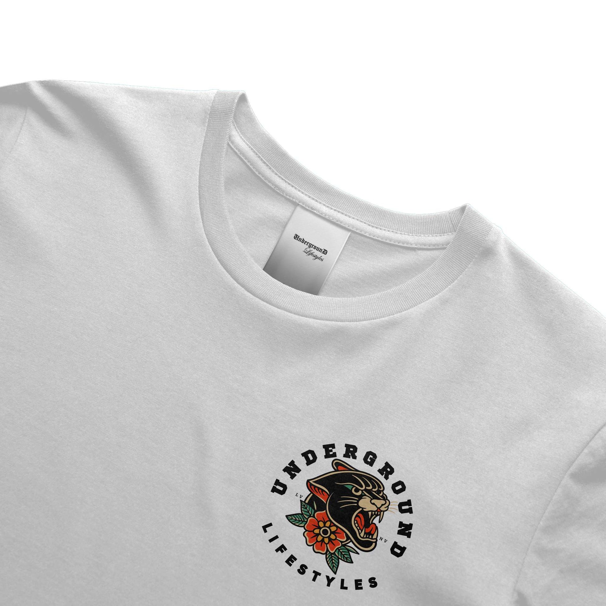 Panther Tee (White)