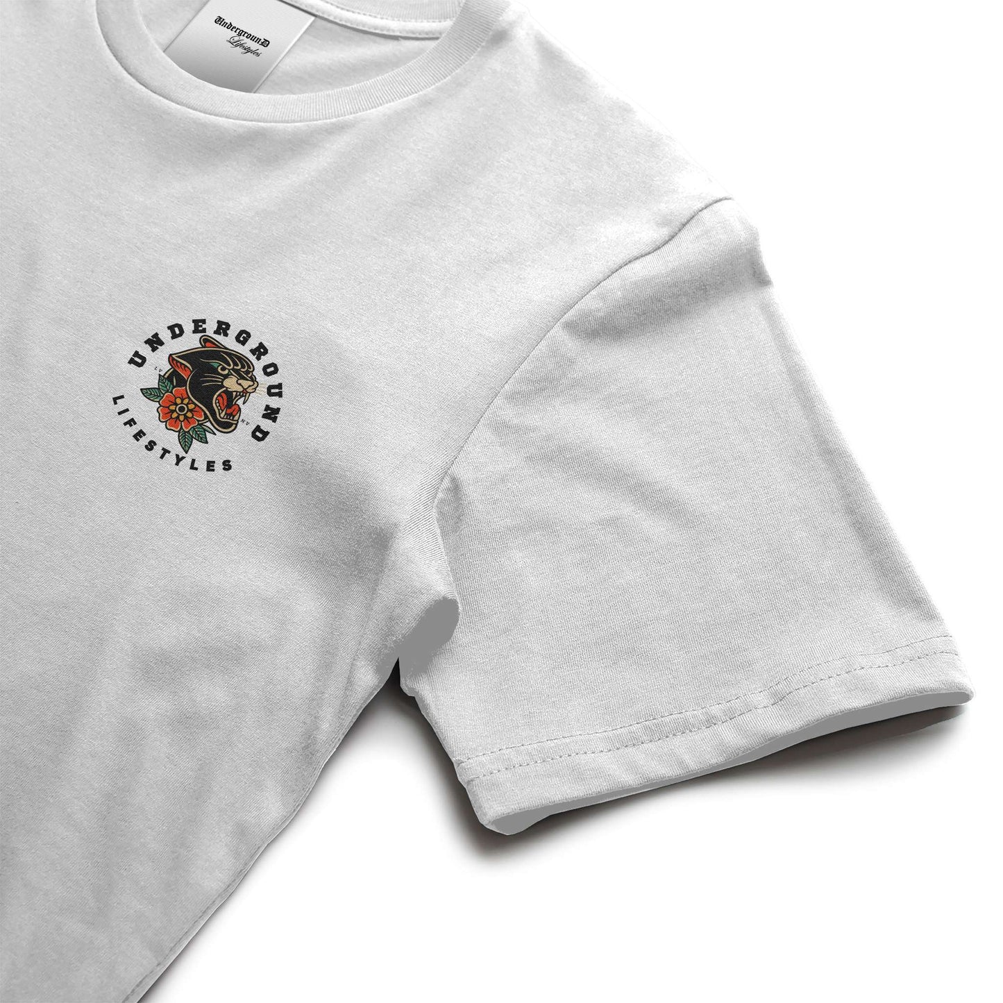 Panther Tee (White)