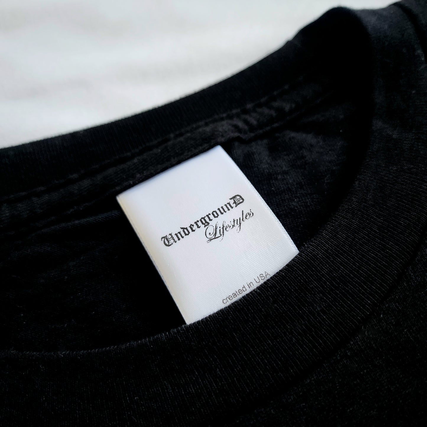 Embroidery "Work Tee" (Black)